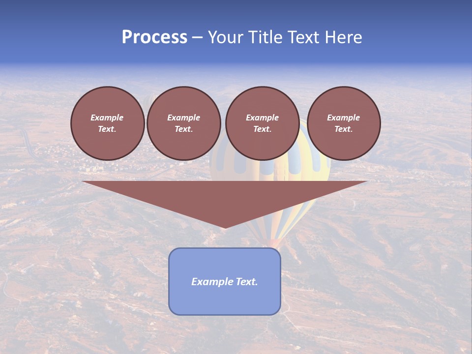 Aviation Air Valley PowerPoint Template