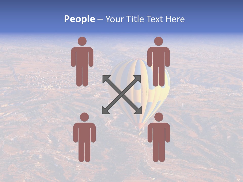 Aviation Air Valley PowerPoint Template