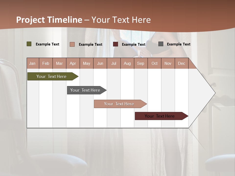Sexy Indoor Slender PowerPoint Template