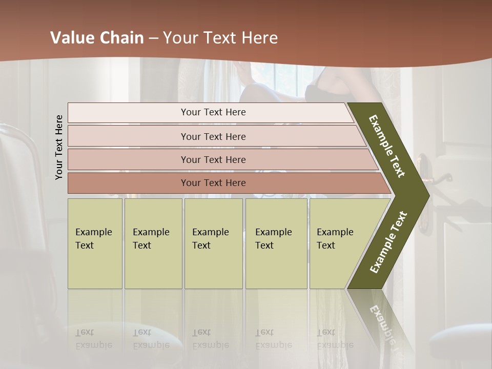 Sexy Indoor Slender PowerPoint Template