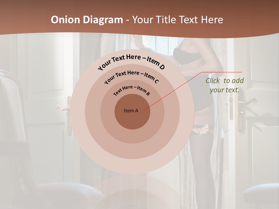 Sexy Indoor Slender PowerPoint Template