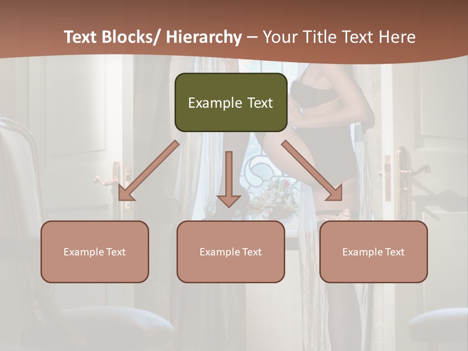Sexy Indoor Slender PowerPoint Template