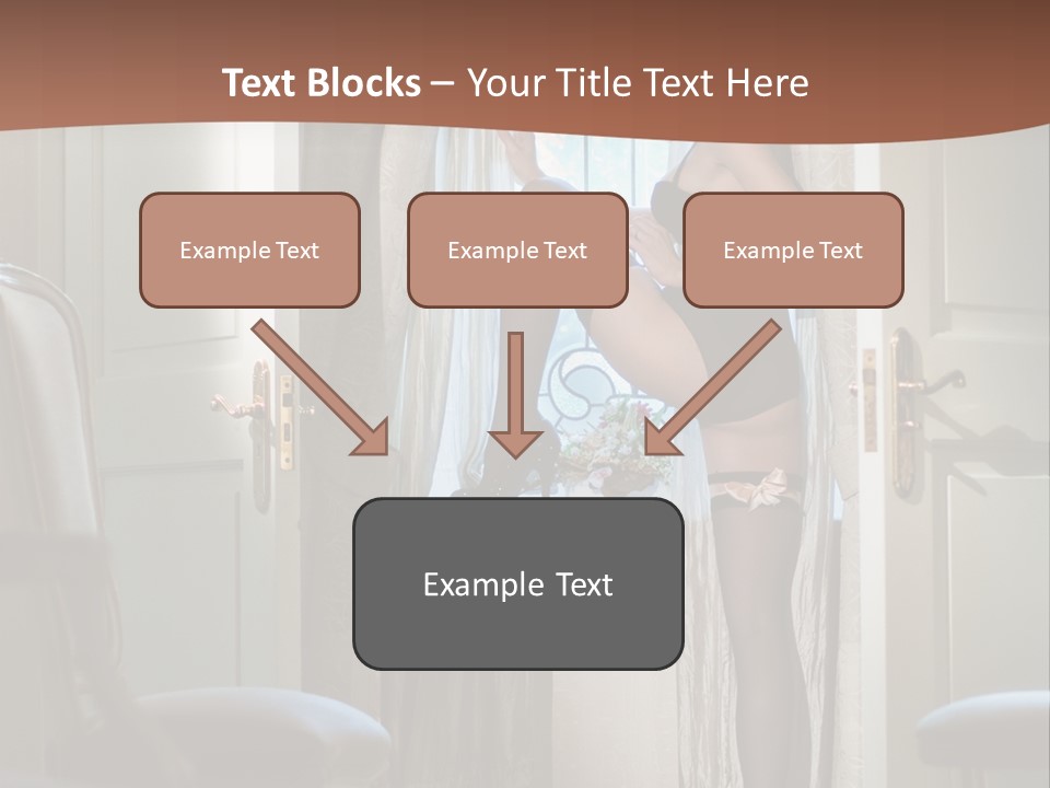 Sexy Indoor Slender PowerPoint Template