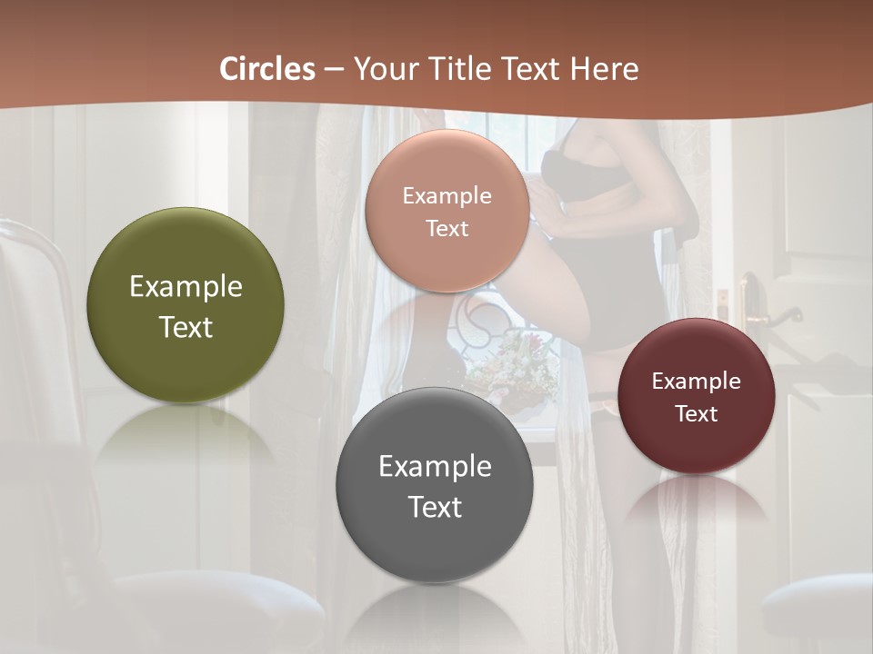 Sexy Indoor Slender PowerPoint Template
