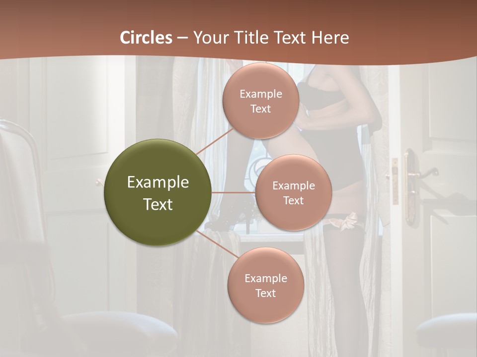 Sexy Indoor Slender PowerPoint Template
