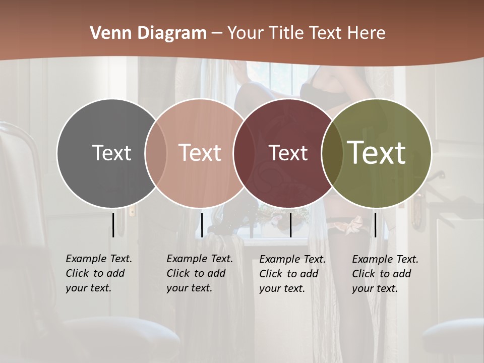 Sexy Indoor Slender PowerPoint Template