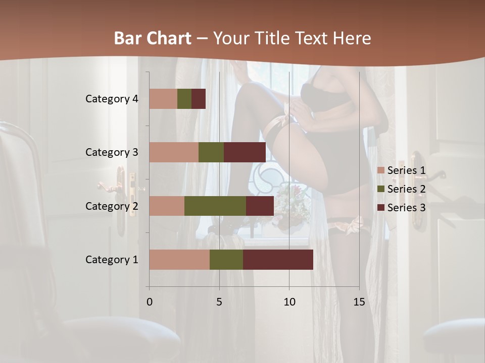 Sexy Indoor Slender PowerPoint Template