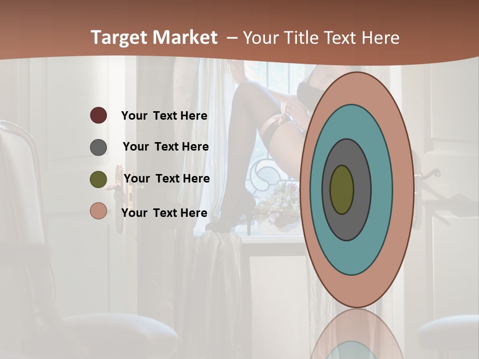 Sexy Indoor Slender PowerPoint Template