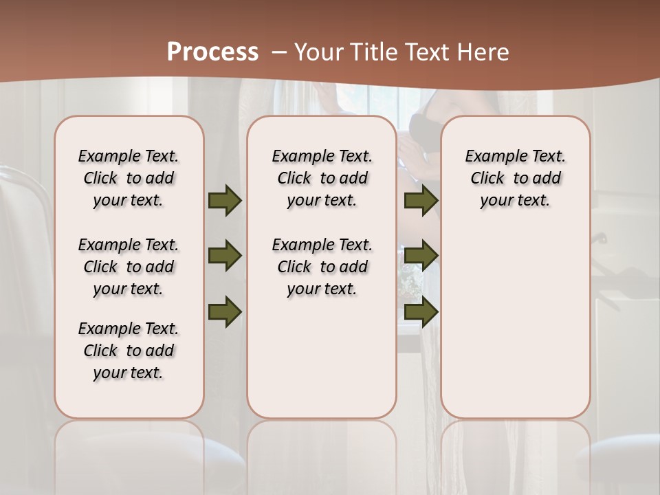 Sexy Indoor Slender PowerPoint Template