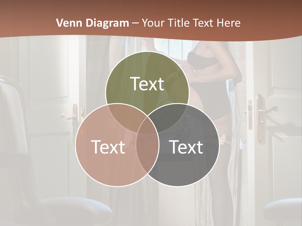 Sexy Indoor Slender PowerPoint Template