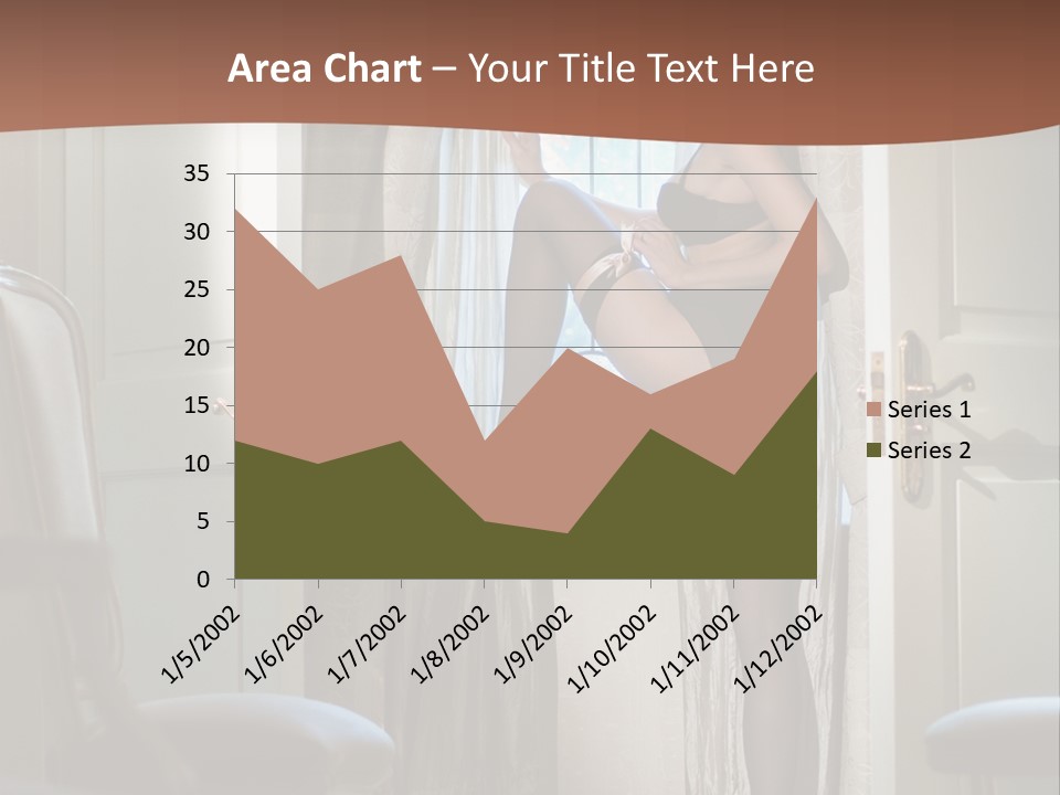 Sexy Indoor Slender PowerPoint Template