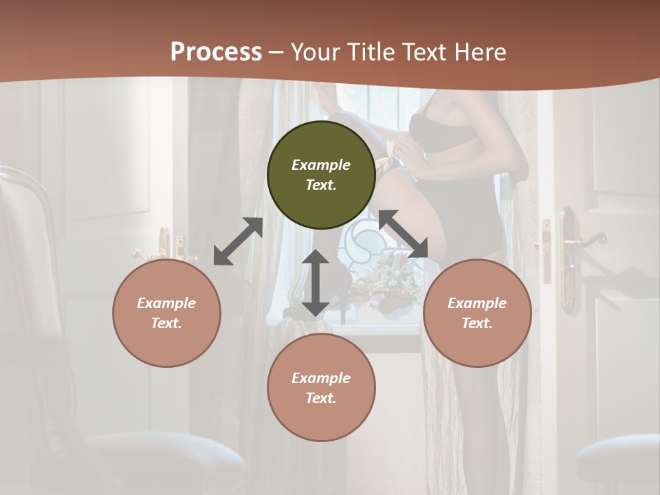 Sexy Indoor Slender PowerPoint Template