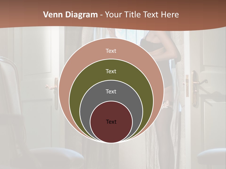 Sexy Indoor Slender PowerPoint Template