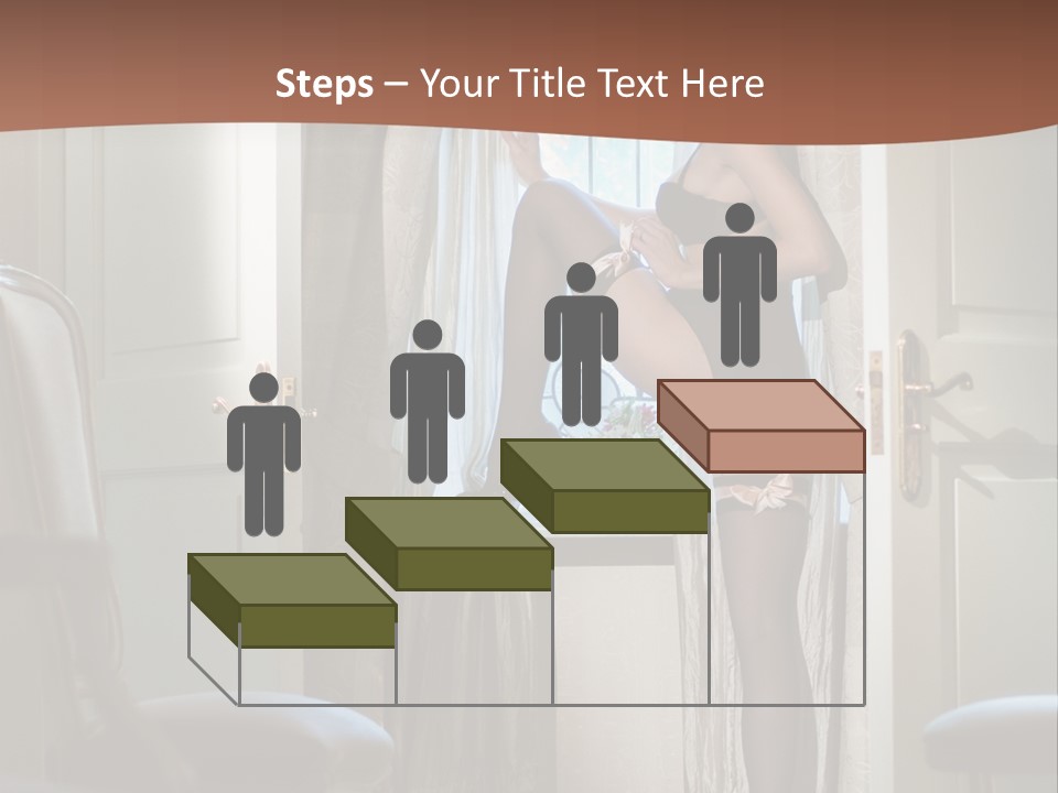 Sexy Indoor Slender PowerPoint Template