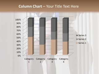 Lacy Underclothes Window PowerPoint Template