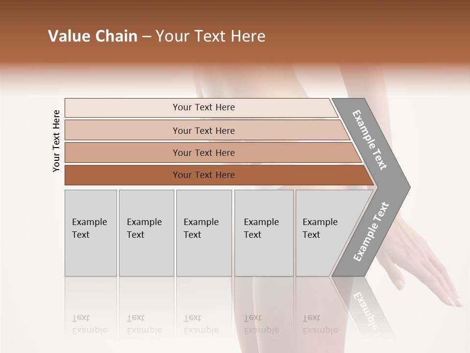 Skin Isolated Girl PowerPoint Template