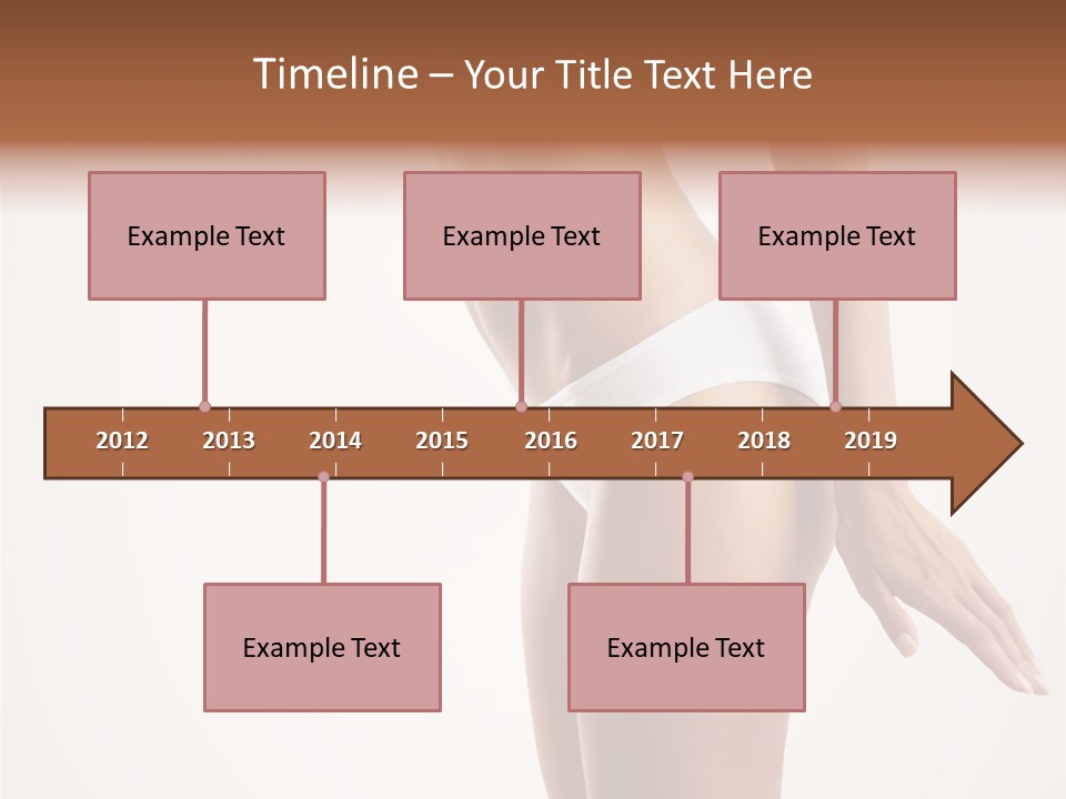 Skin Isolated Girl PowerPoint Template