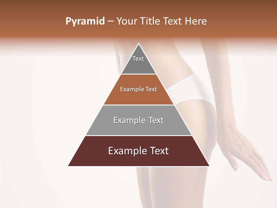 Skin Isolated Girl PowerPoint Template