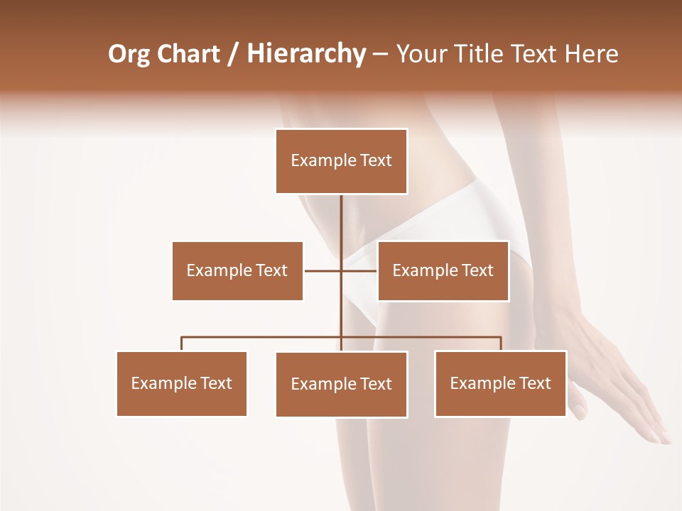 Skin Isolated Girl PowerPoint Template
