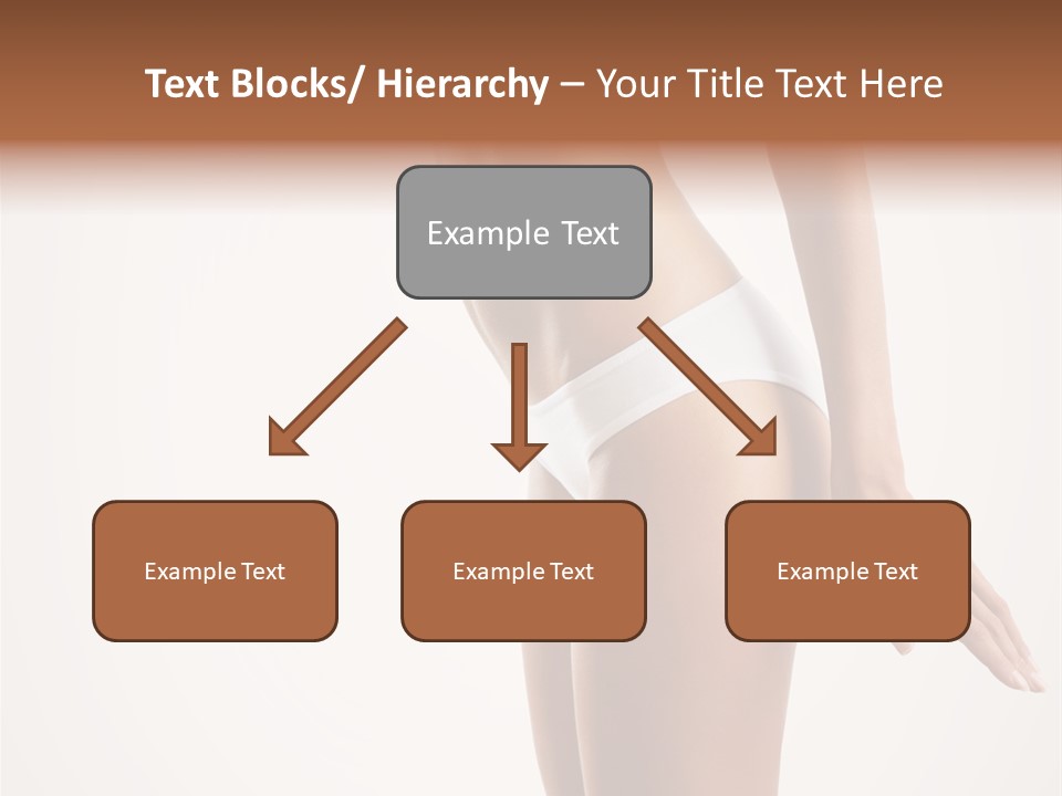 Skin Isolated Girl PowerPoint Template