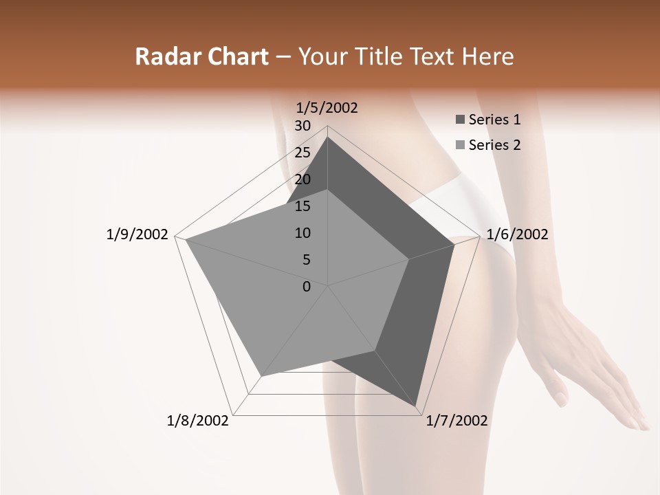 Skin Isolated Girl PowerPoint Template