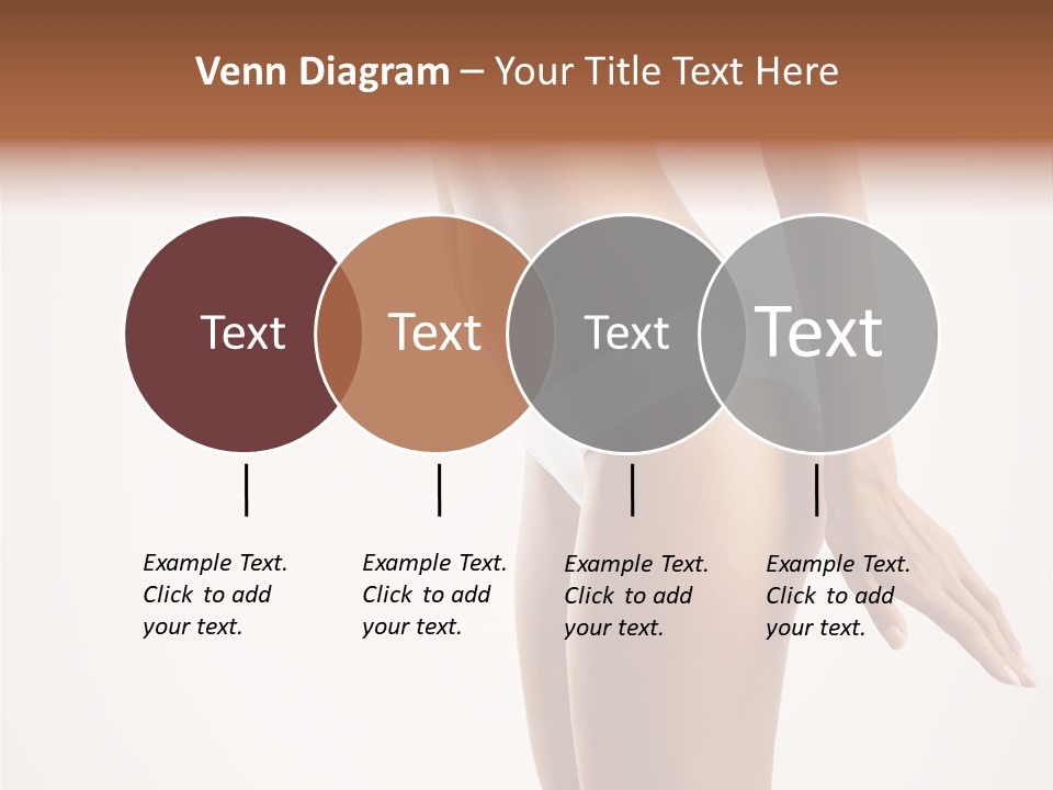 Skin Isolated Girl PowerPoint Template