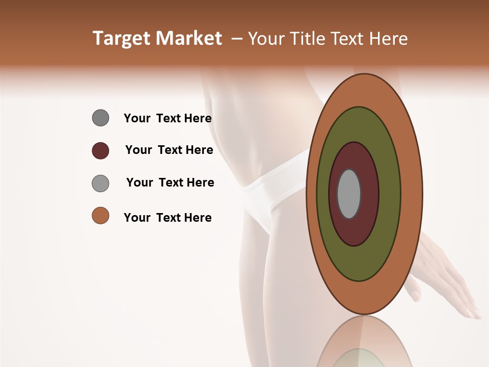 Skin Isolated Girl PowerPoint Template