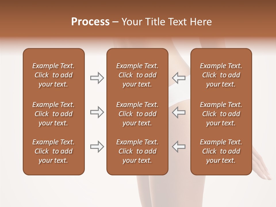 Skin Isolated Girl PowerPoint Template