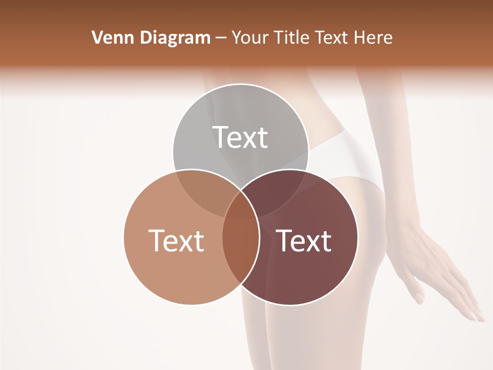 Skin Isolated Girl PowerPoint Template