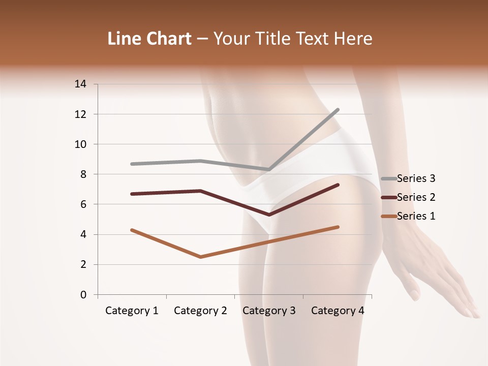 Skin Isolated Girl PowerPoint Template