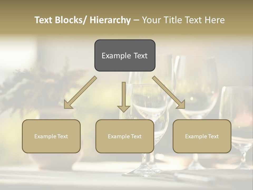 Bottle Lunch Tablecloth PowerPoint Template