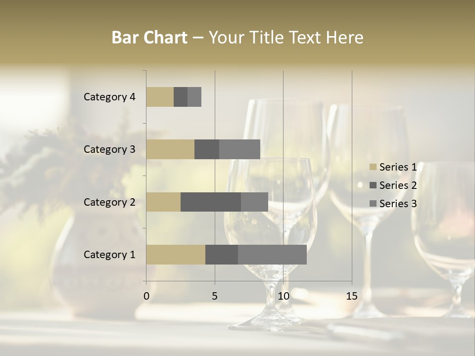 Bottle Lunch Tablecloth PowerPoint Template