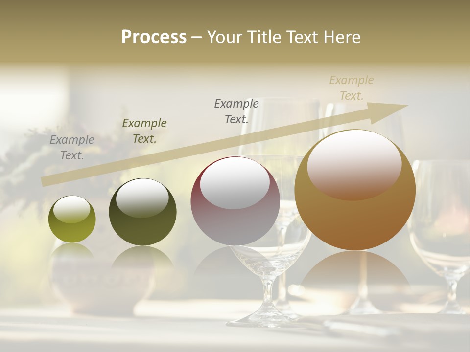 Bottle Lunch Tablecloth PowerPoint Template