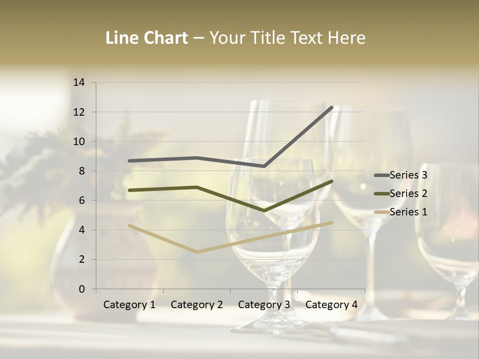 Bottle Lunch Tablecloth PowerPoint Template