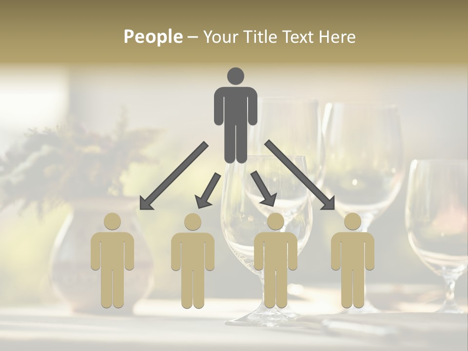 Bottle Lunch Tablecloth PowerPoint Template