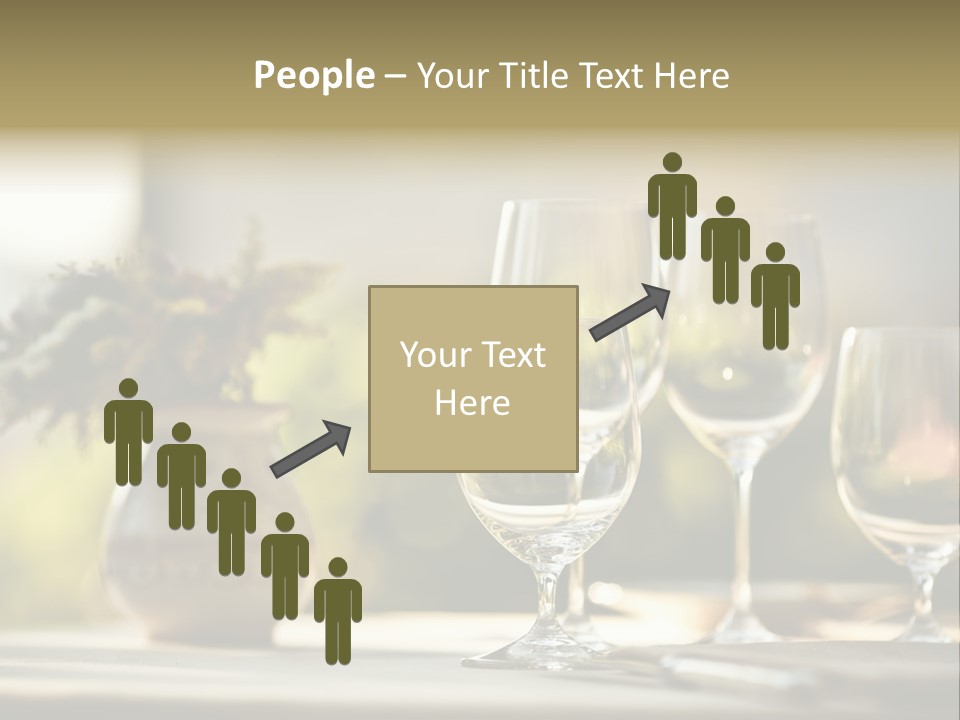 Bottle Lunch Tablecloth PowerPoint Template