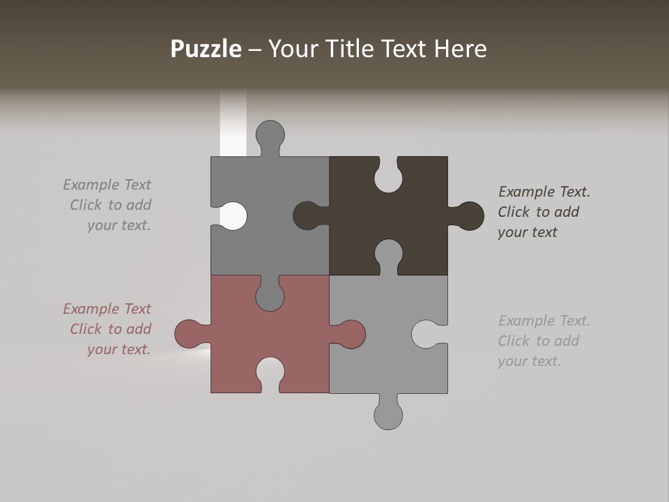 Gate Slit Heaven PowerPoint Template