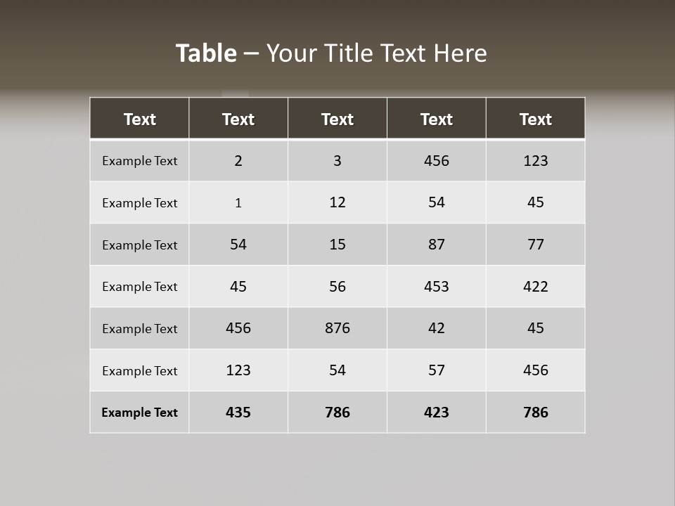 Gate Slit Heaven PowerPoint Template