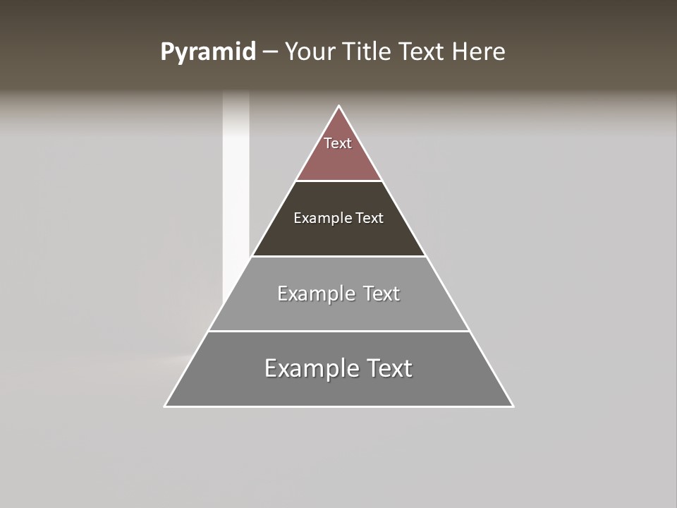 Gate Slit Heaven PowerPoint Template