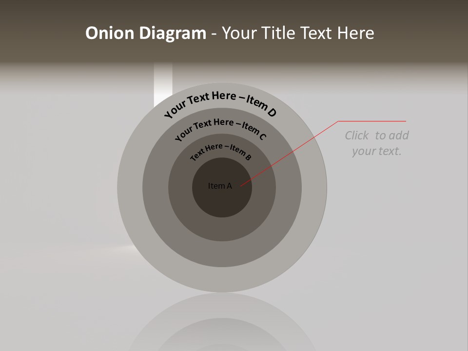 Gate Slit Heaven PowerPoint Template