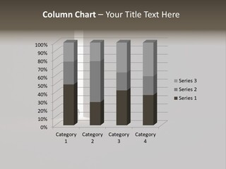 Gate Slit Heaven PowerPoint Template