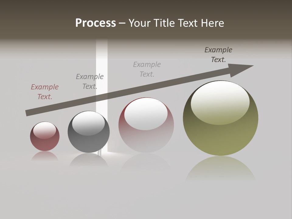 Gate Slit Heaven PowerPoint Template