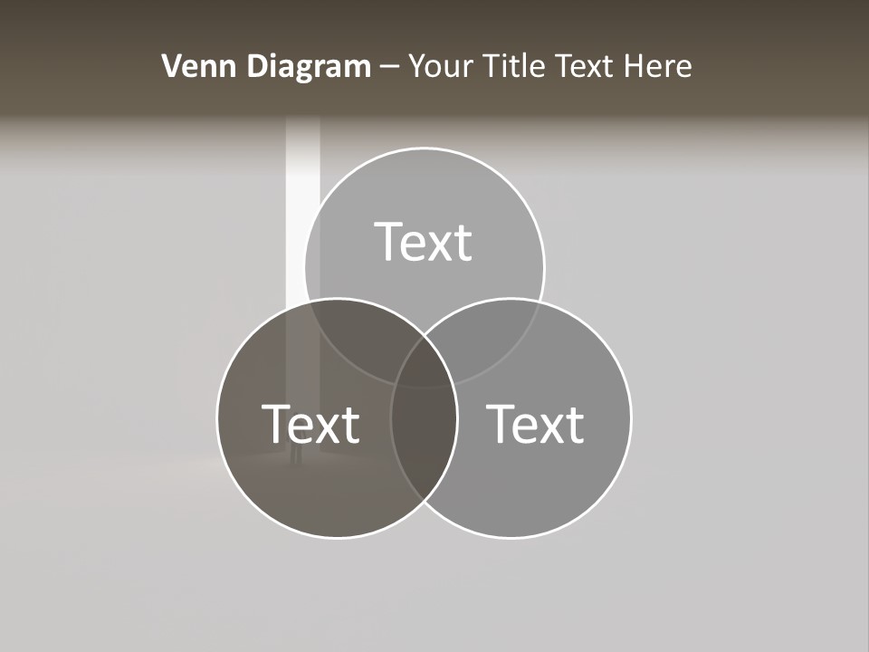 Gate Slit Heaven PowerPoint Template
