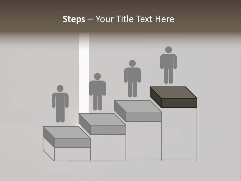 Gate Slit Heaven PowerPoint Template
