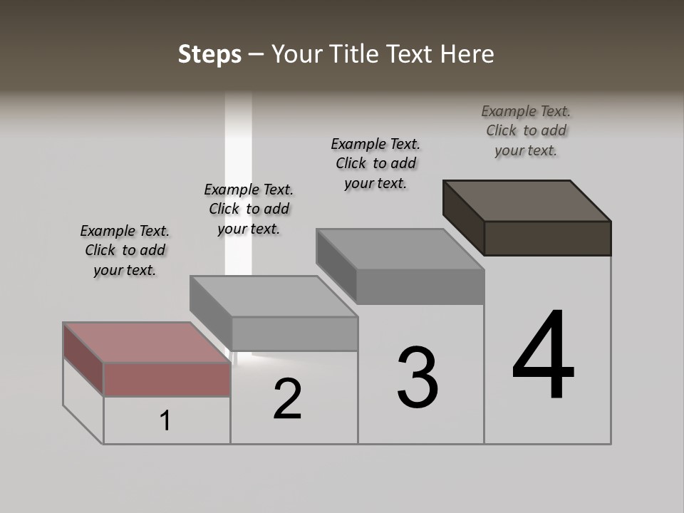 Gate Slit Heaven PowerPoint Template