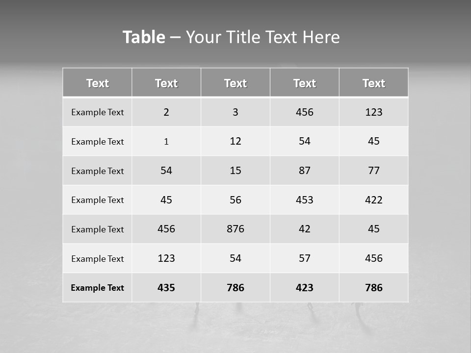 Symbol Life Dark PowerPoint Template