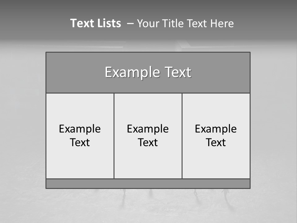 Symbol Life Dark PowerPoint Template