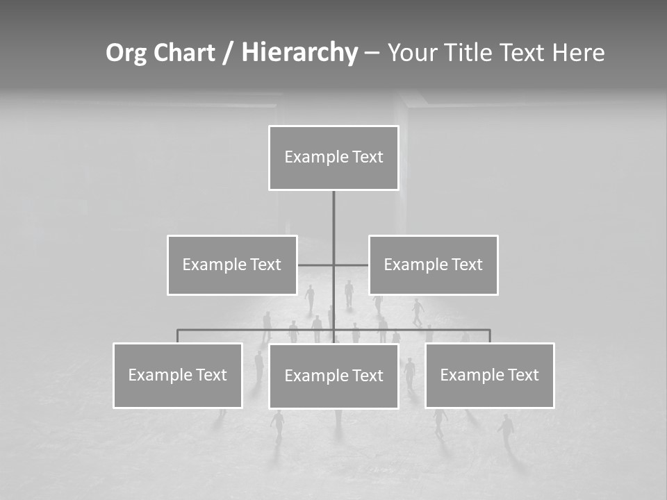 Symbol Life Dark PowerPoint Template