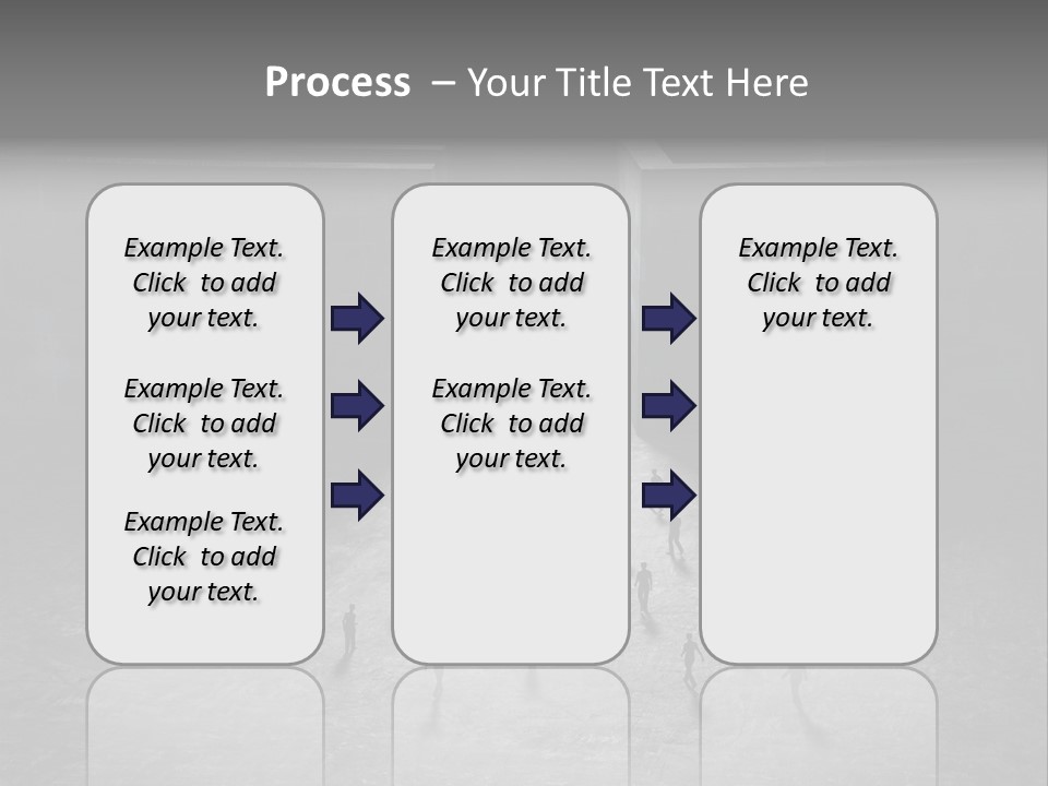 Symbol Life Dark PowerPoint Template