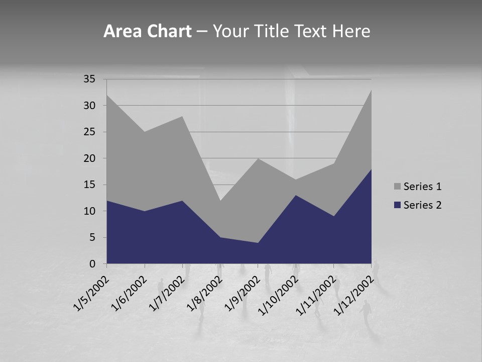 Symbol Life Dark PowerPoint Template